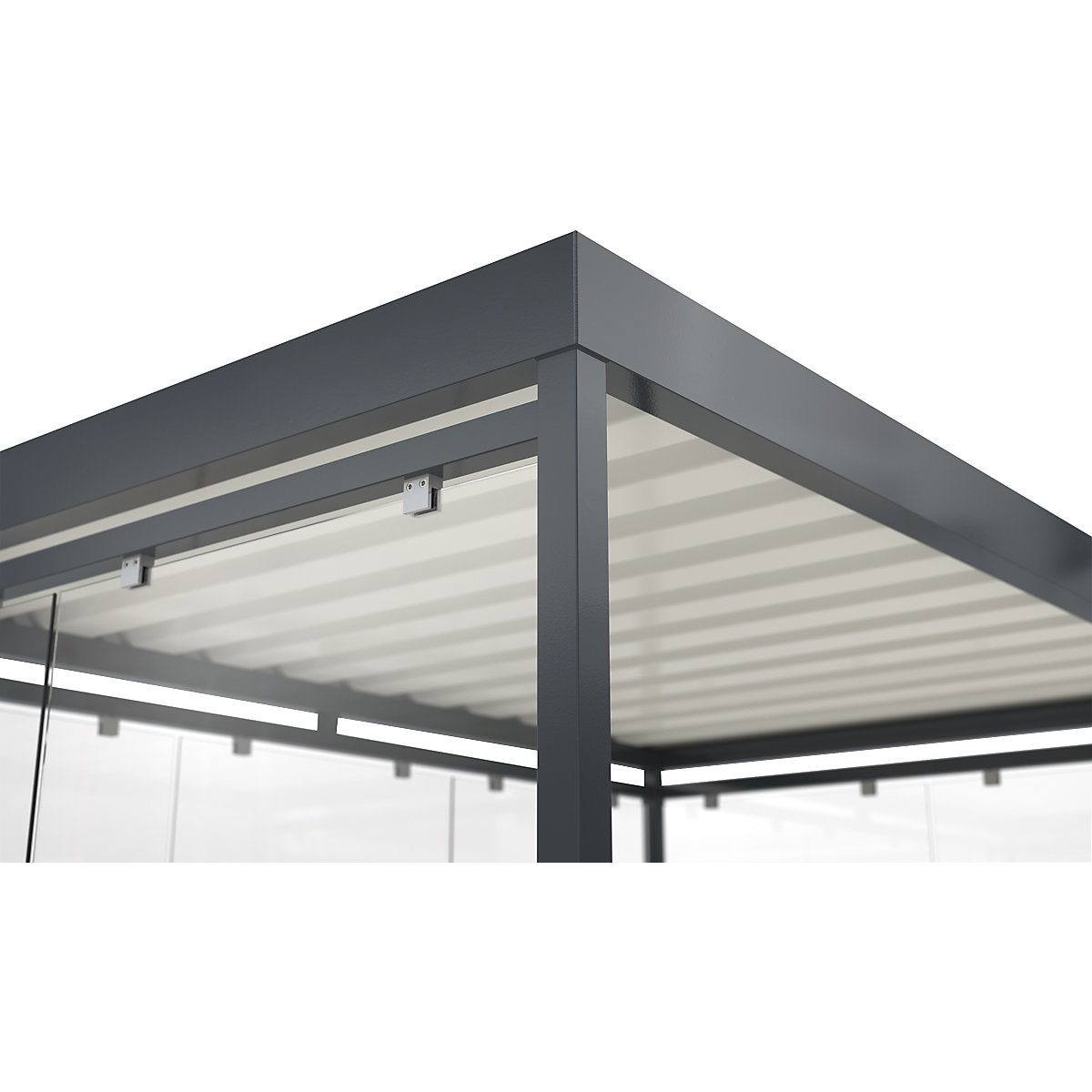 Canopy Köln with steel roof – WSM (Product illustration 5)-4