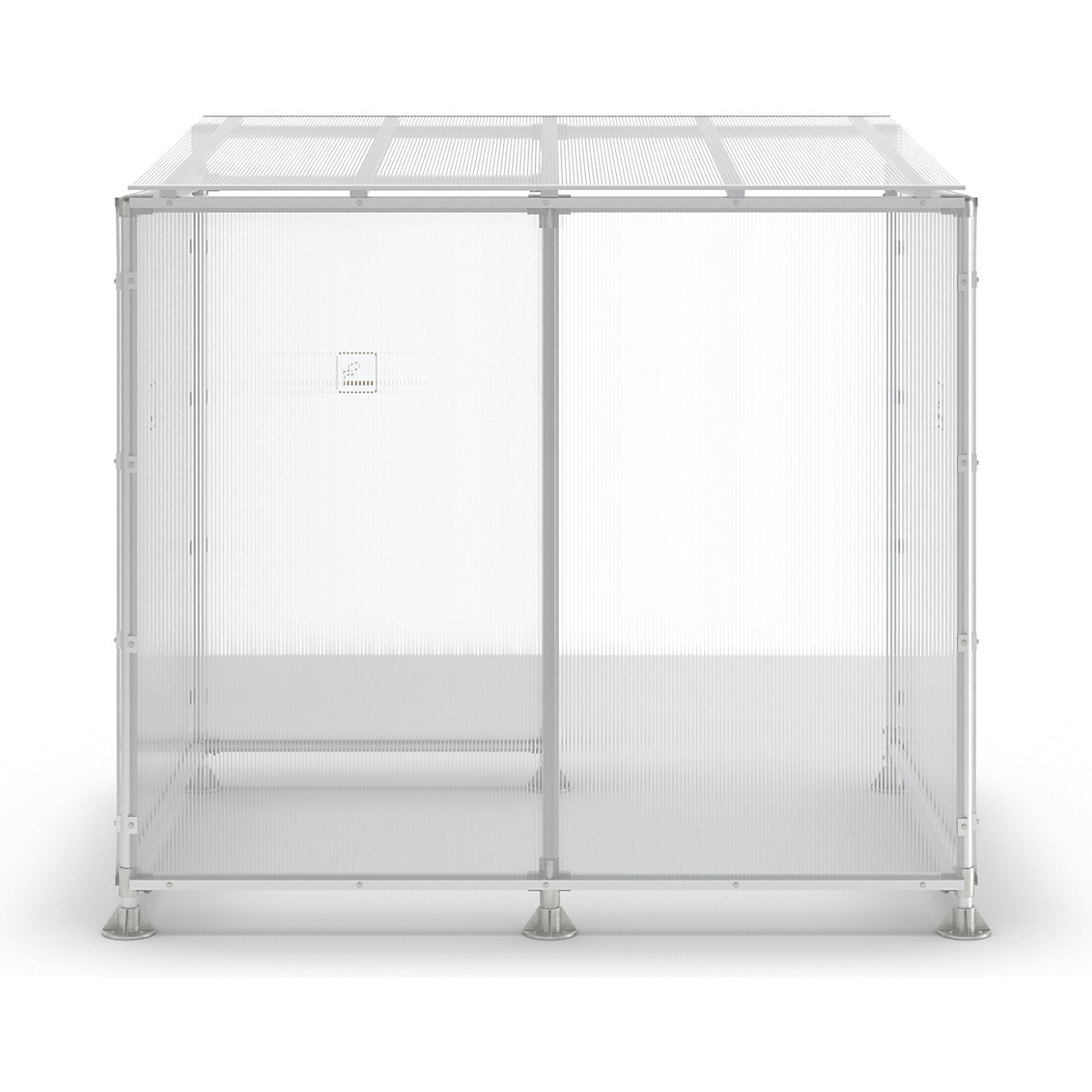 ECO smoking shelter – PROCITY (Product illustration 5)-4
