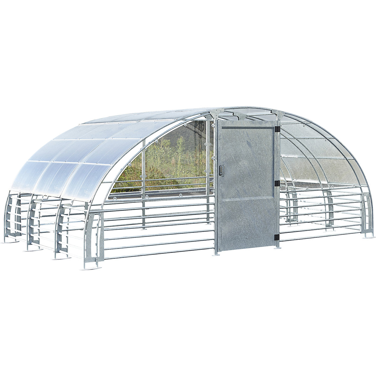 Enclosed shelter – Mottez (Product illustration 2)-1