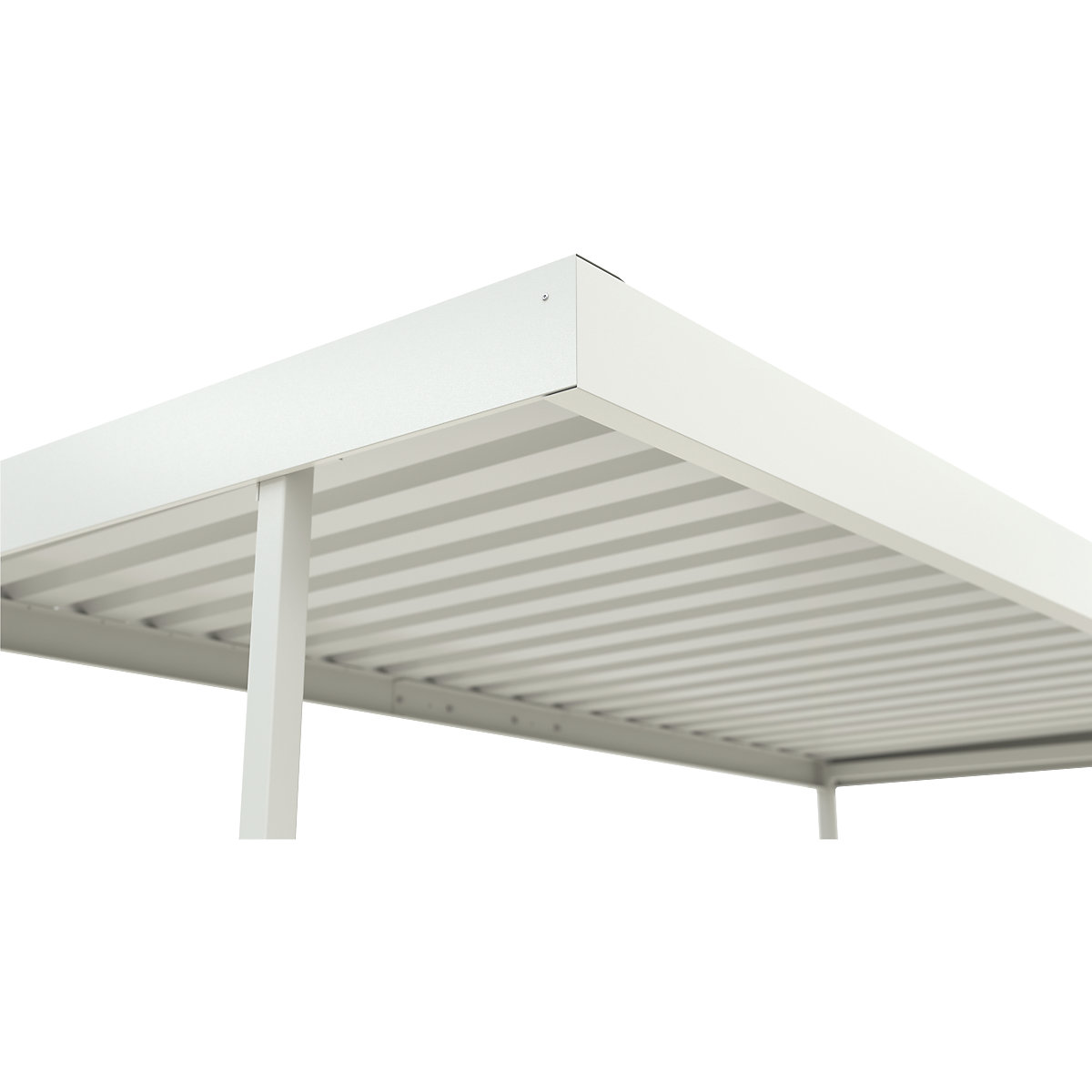 Material shelter Leipzig with bicycle stand model 2300 – WSM (Product illustration 5)-4