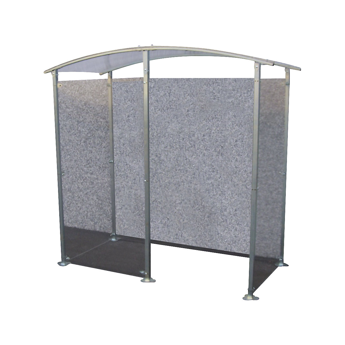 Smokers' shelter, metal - Mottez