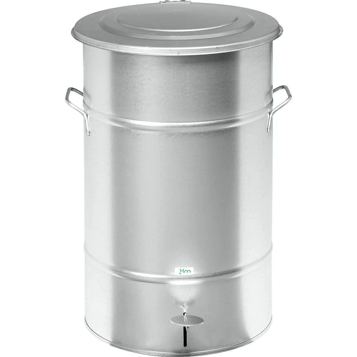 Waste bin with lid - Kongamek