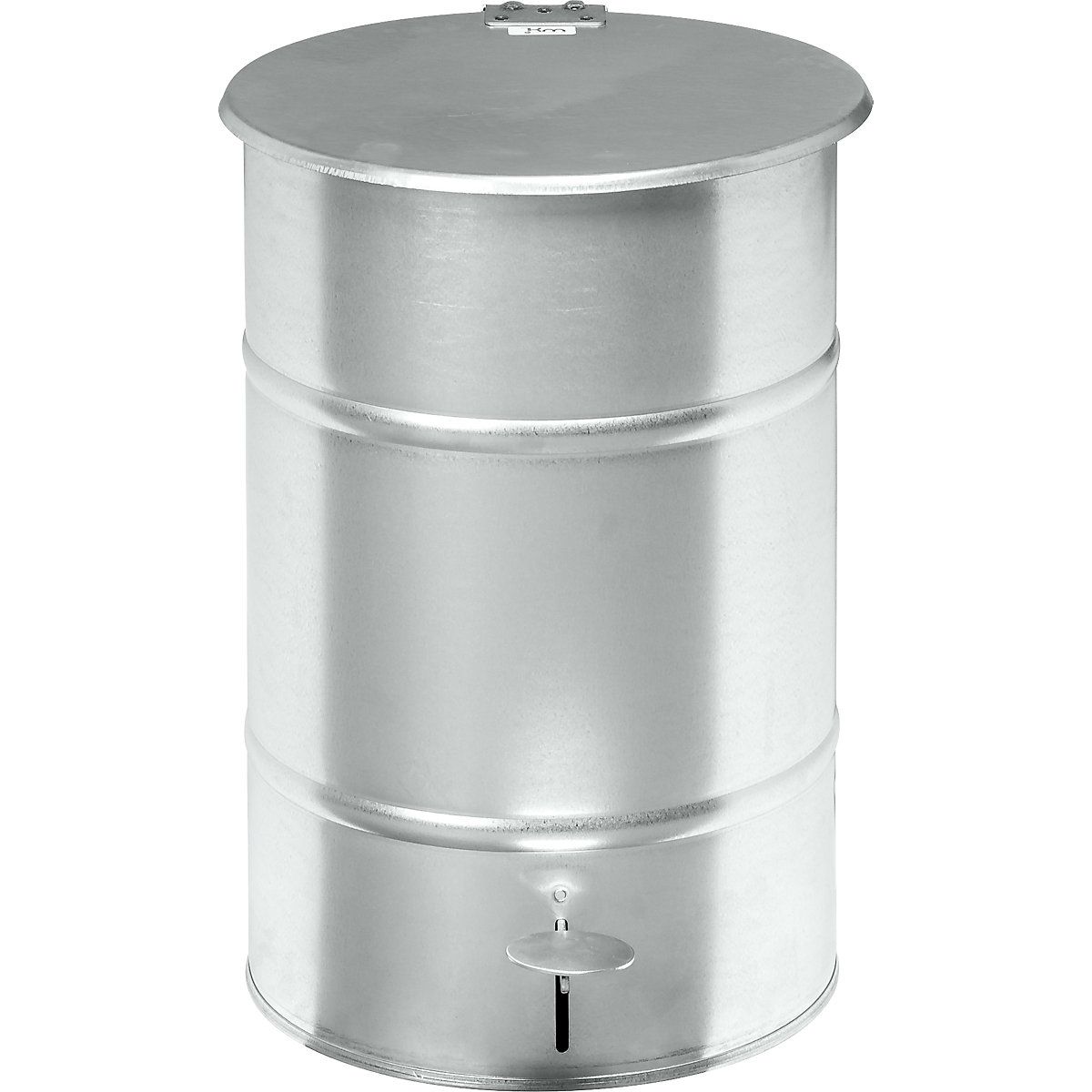 Waste bin with lid - Kongamek