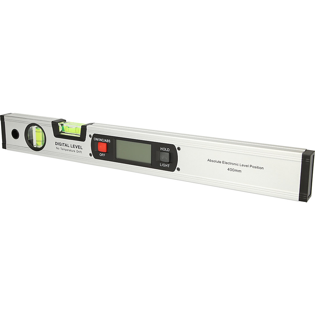 Digital aluminium profile spirit level – KS Tools: length 416 mm ...