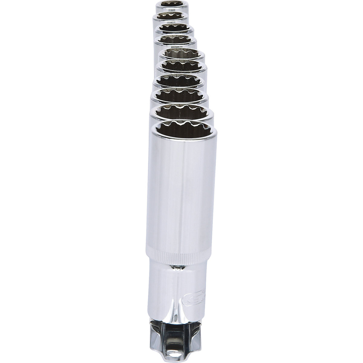 1/2'' CHROMEplus 12 point socket set, long – KS Tools (Product illustration 4)-3