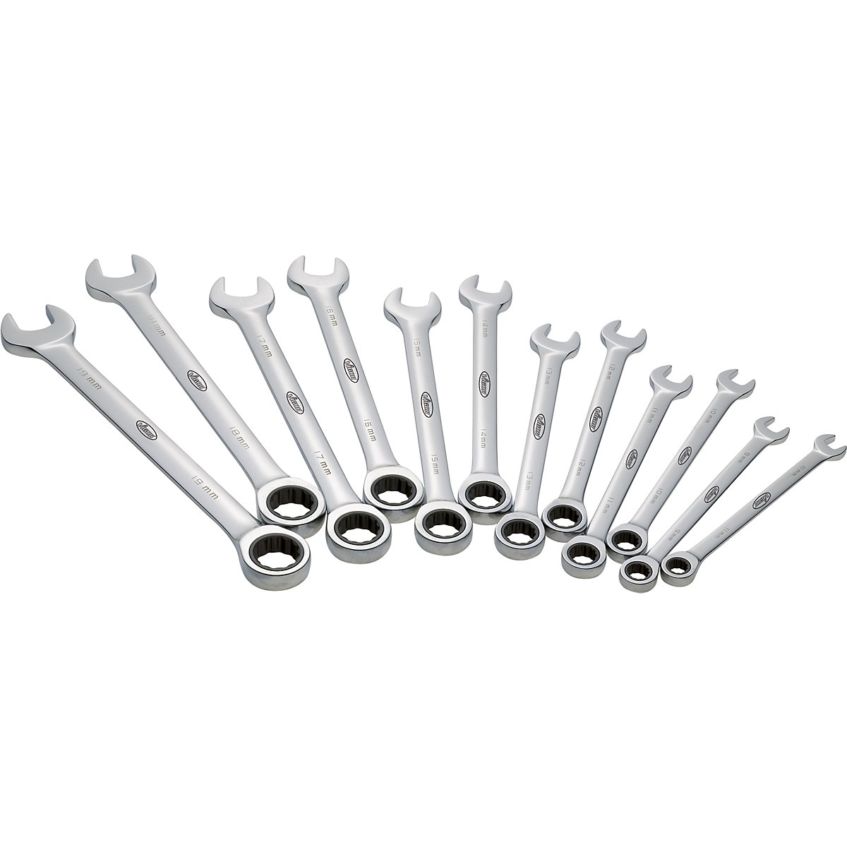 Ratchet ring spanner set – VIGOR (Product illustration 5)-4