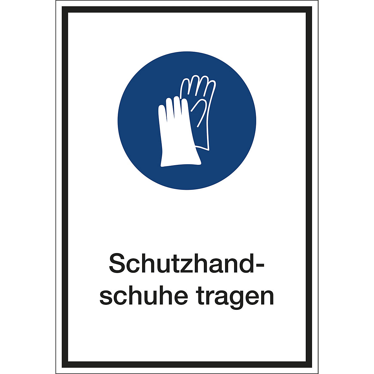 Additional combination signs for mandatory signs