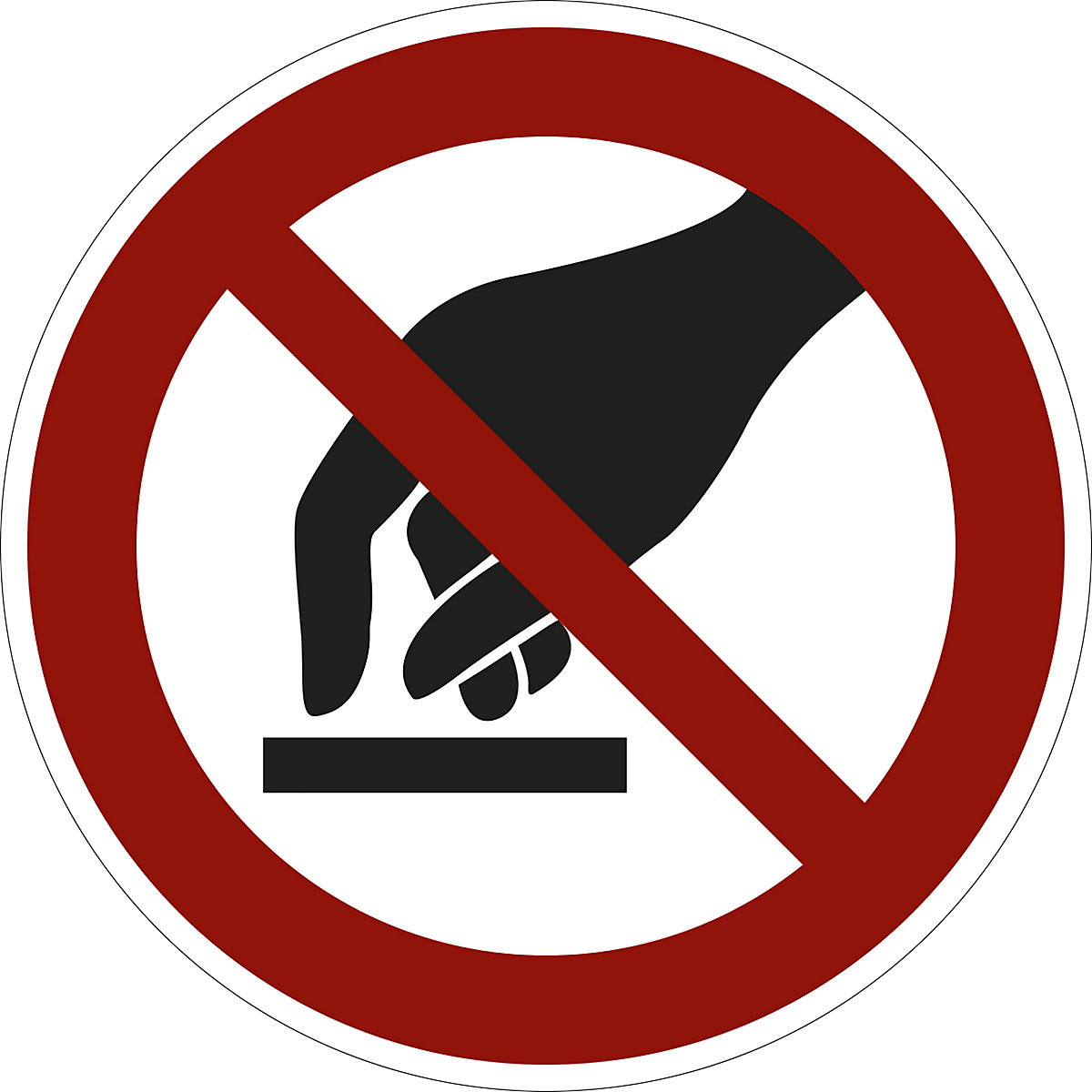 Prohibition sign