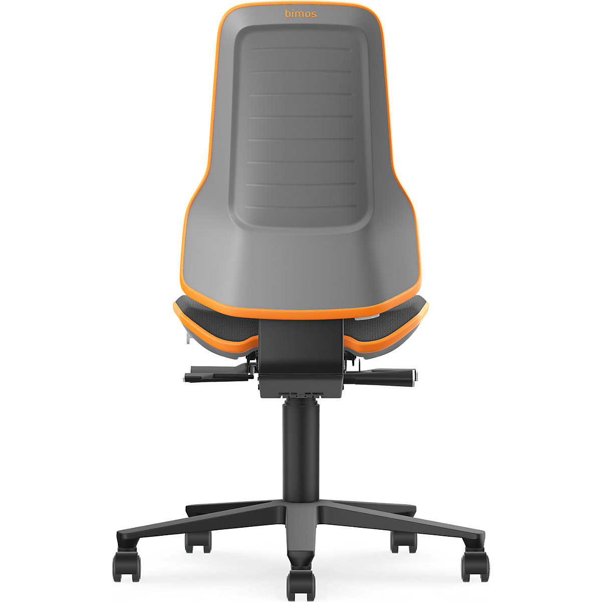 NEON industrial swivel chair, castors – bimos (Product illustration 11)-10