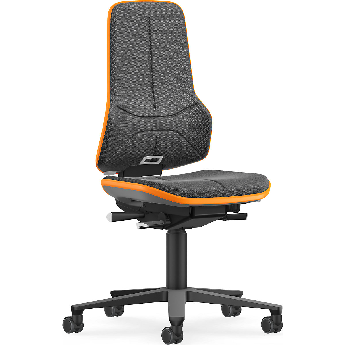 NEON industrial swivel chair, castors – bimos (Product illustration 12)-11