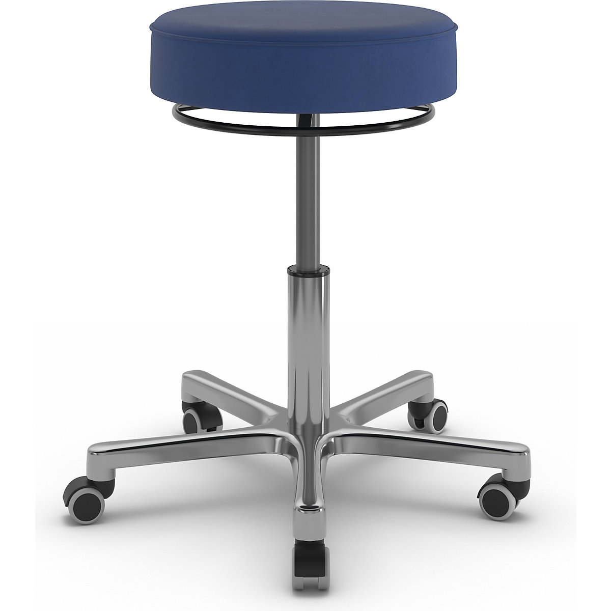 Industrial stool with gas lift height adjustment (Product illustration 4)-3