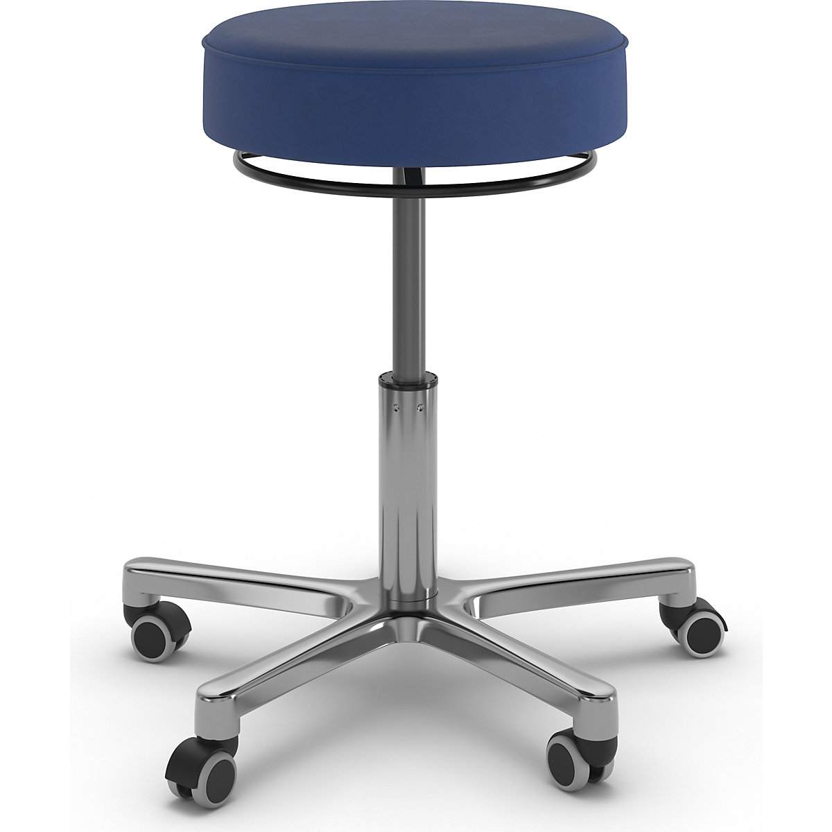 Industrial stool with gas lift height adjustment (Product illustration 5)-4