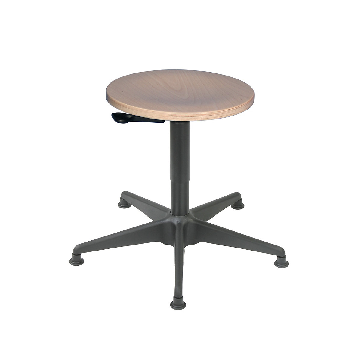 Industrial stool with gas lift height adjustment
