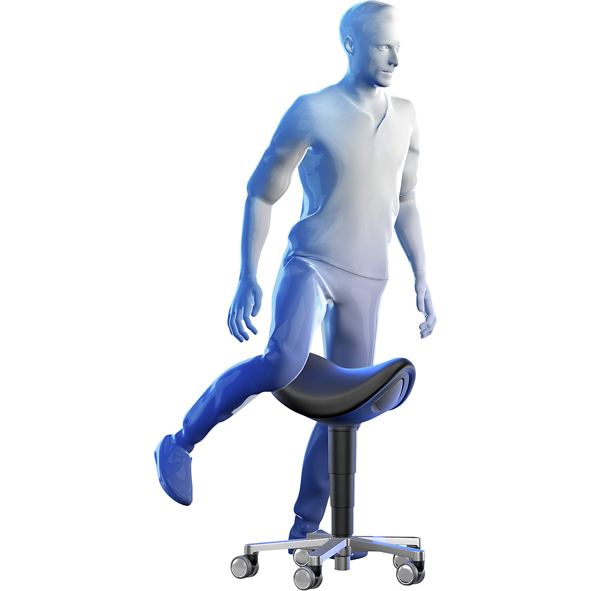 Saddle stool – bimos (Product illustration 4)-3