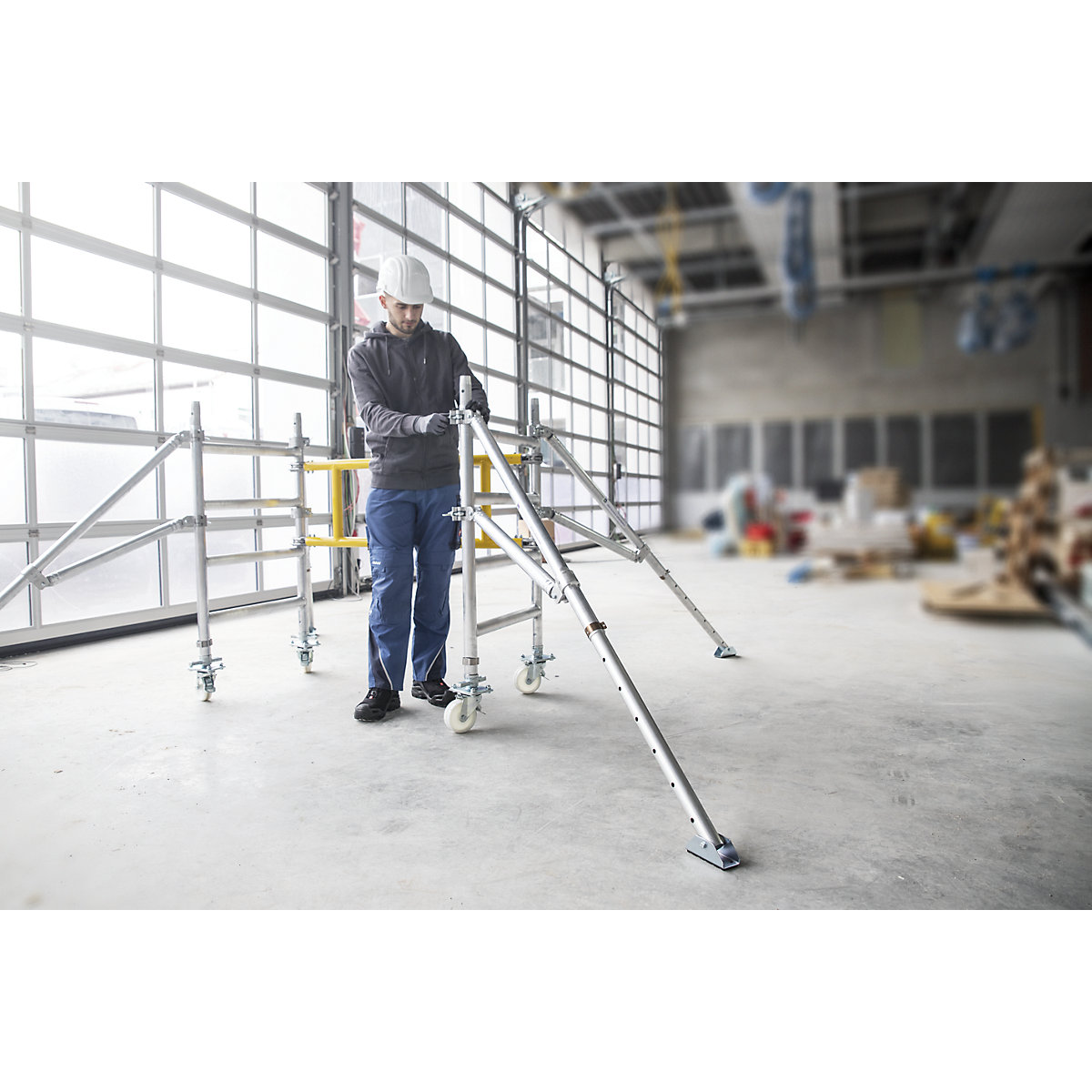 FLEXXTOWER one-person scaffolding – MUNK (Product illustration 5)-4