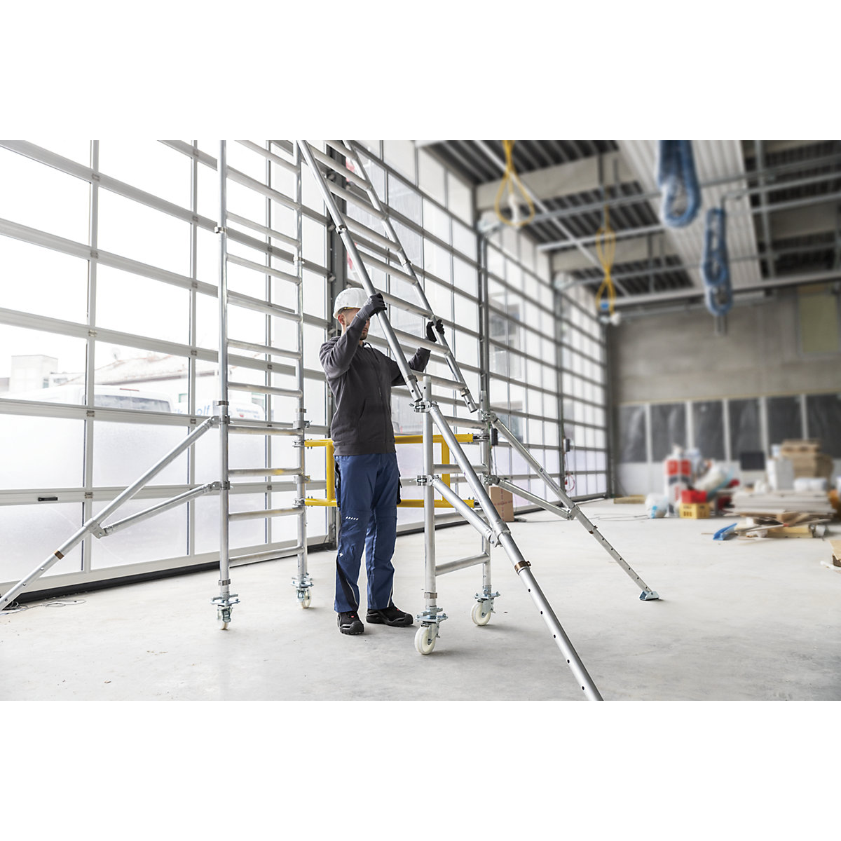 FLEXXTOWER one-person scaffolding – MUNK (Product illustration 6)-5