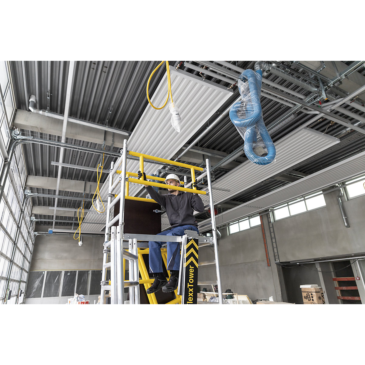 FLEXXTOWER one-person scaffolding – MUNK (Product illustration 10)-9