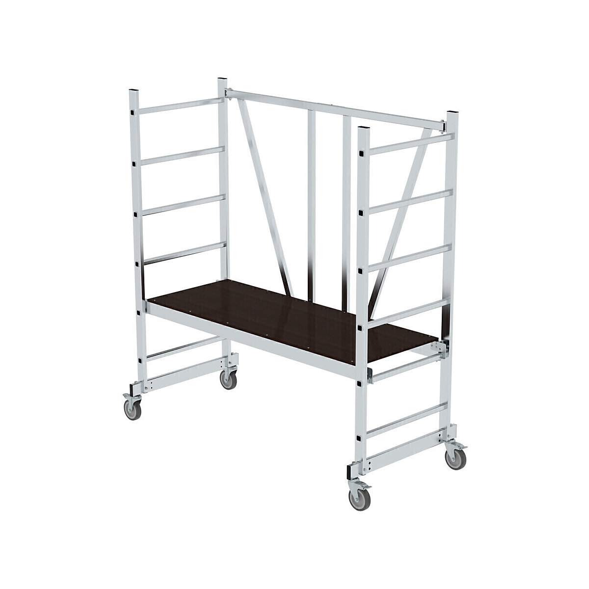 ML aluminium mobile access tower – MUNK (Product illustration 2)-1