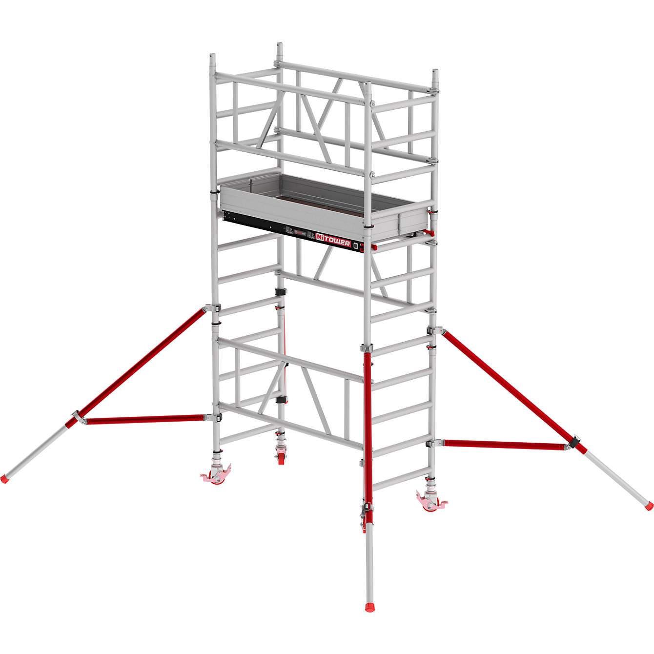 MiTOWER Plus quick assembly mobile access tower – Altrex: Fiber-Deck ...