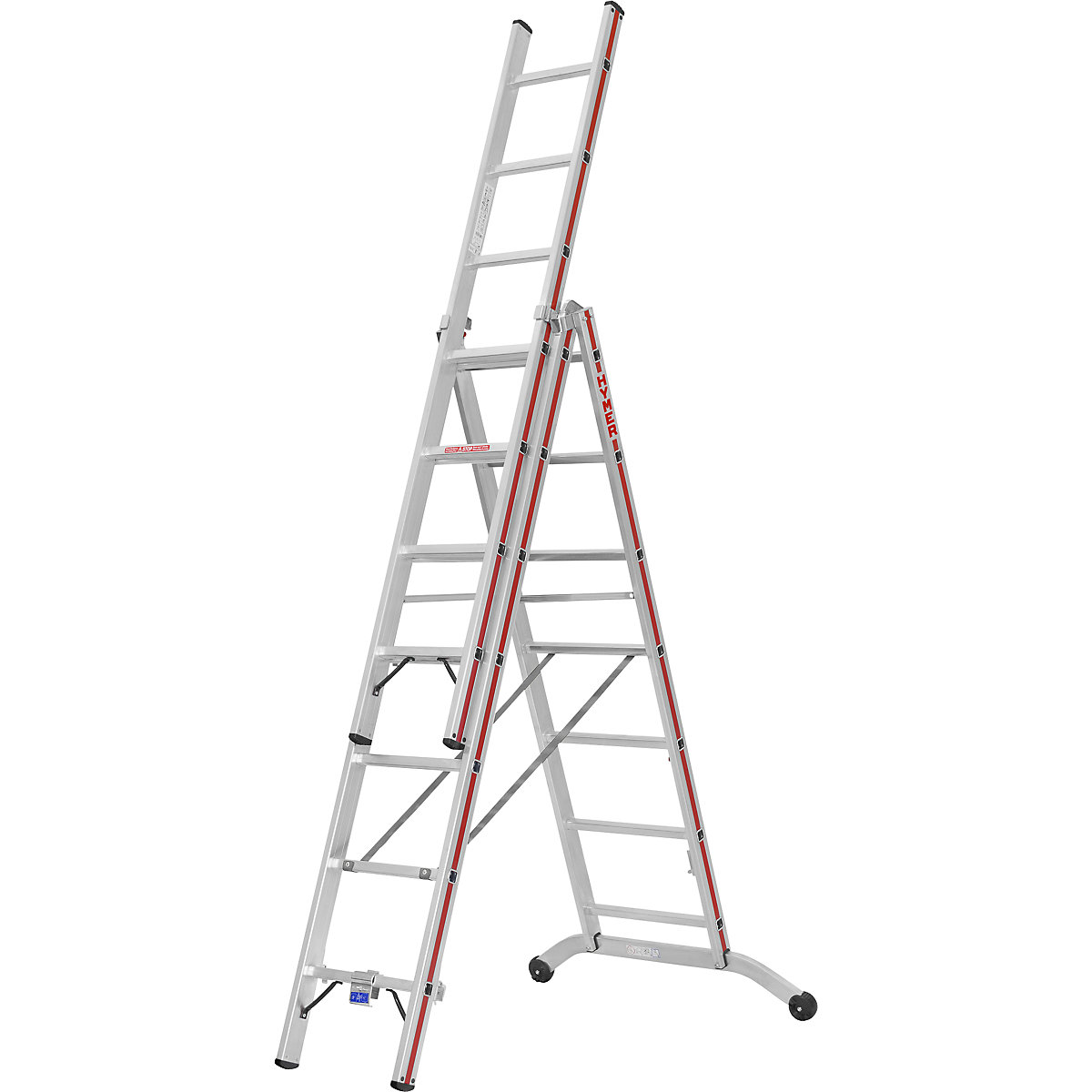 Aluminium multi-purpose ladder - HYMER
