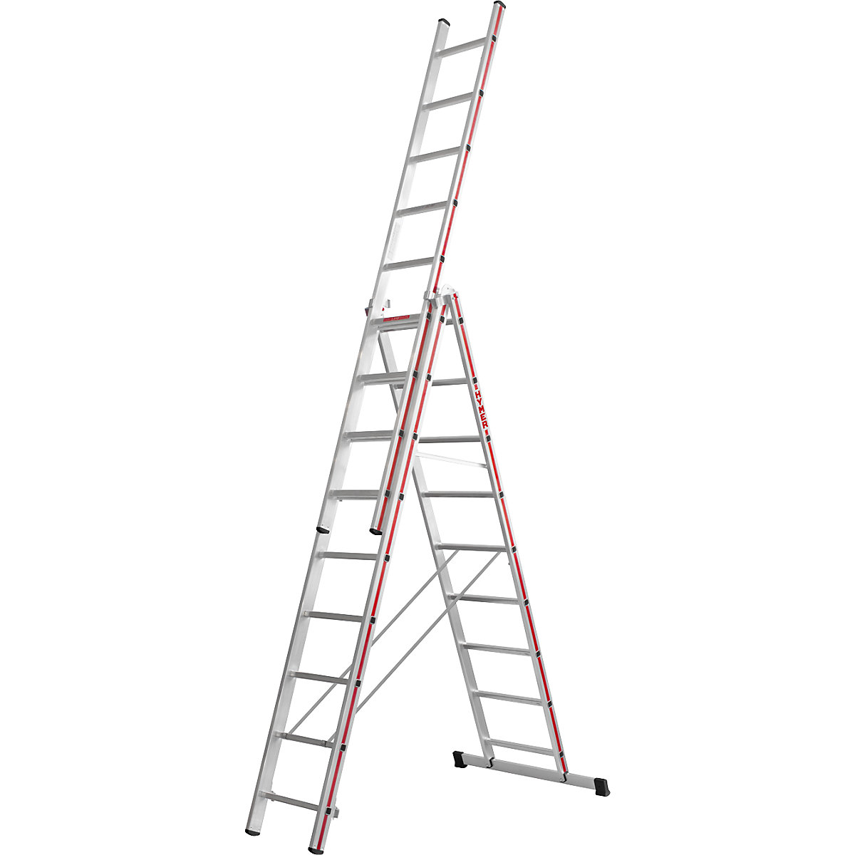 Aluminium multi-purpose ladder - HYMER