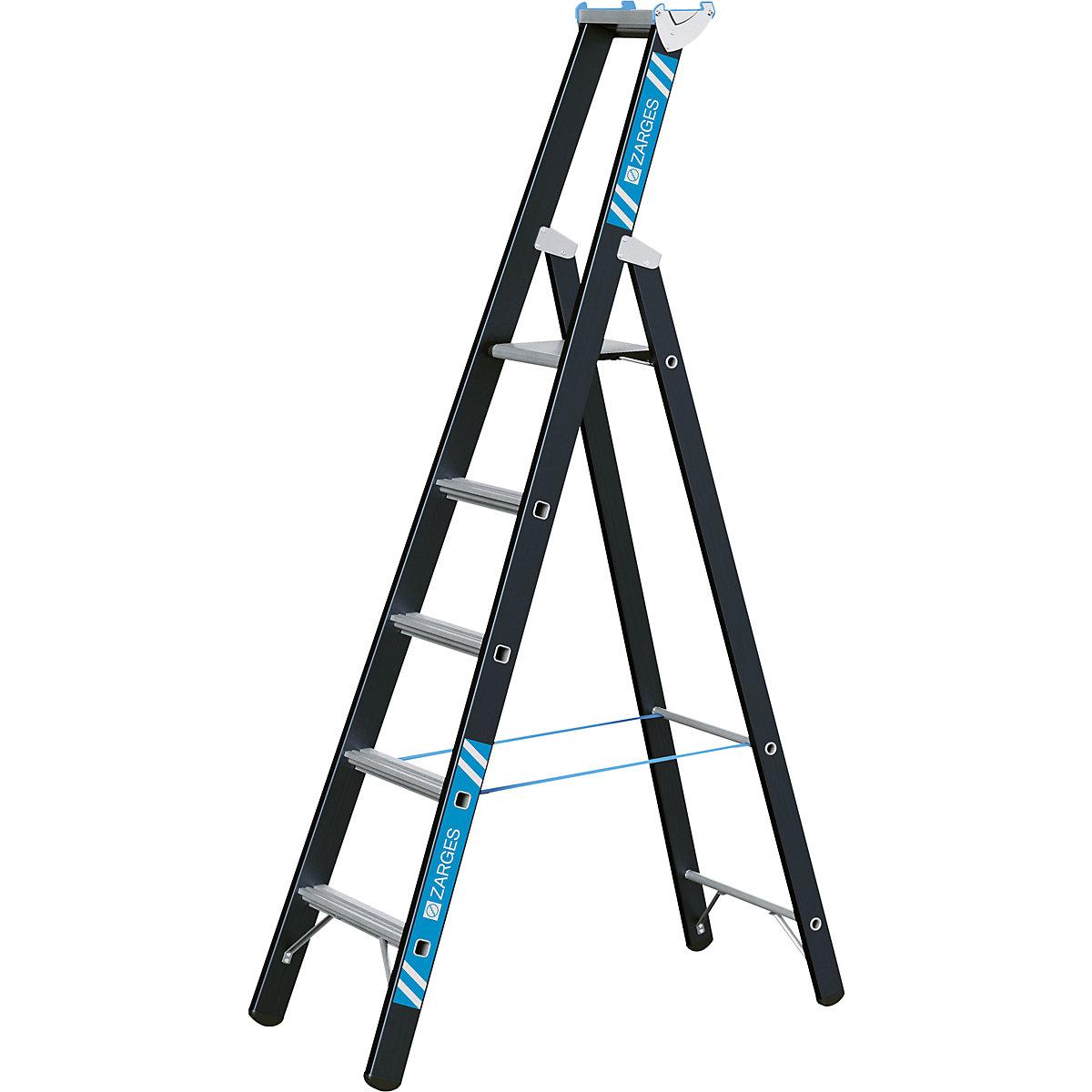 Heavy duty step ladder - ZARGES