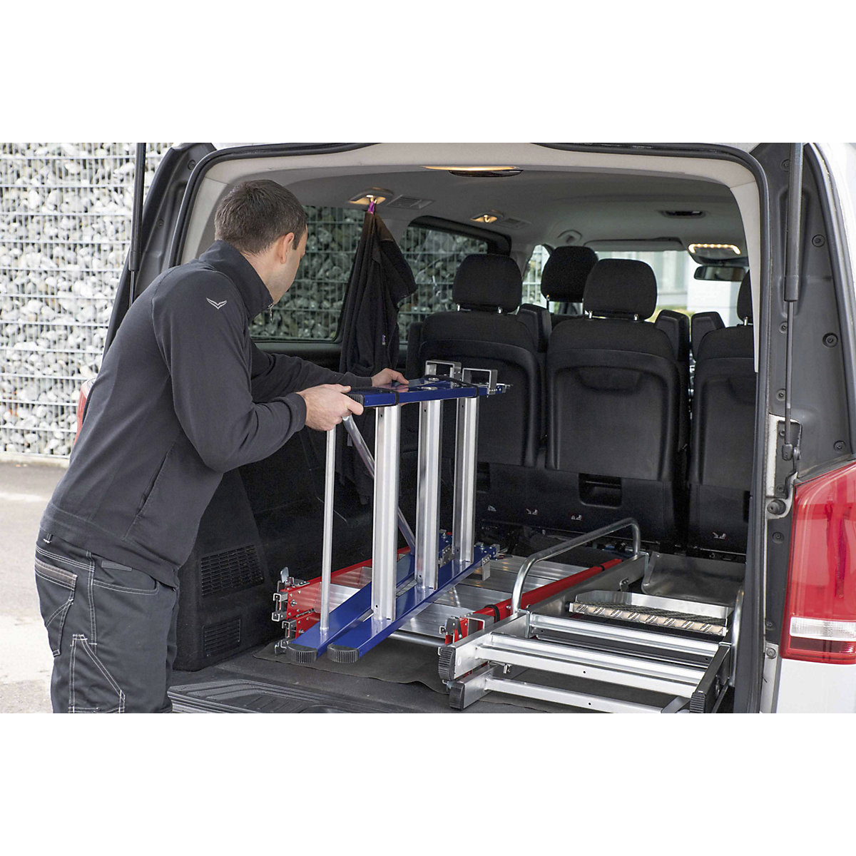 Mobile safety steps, plug-in – MUNK (Product illustration 7)-6