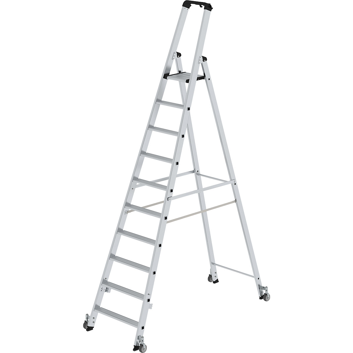 Step ladder, single sided - MUNK