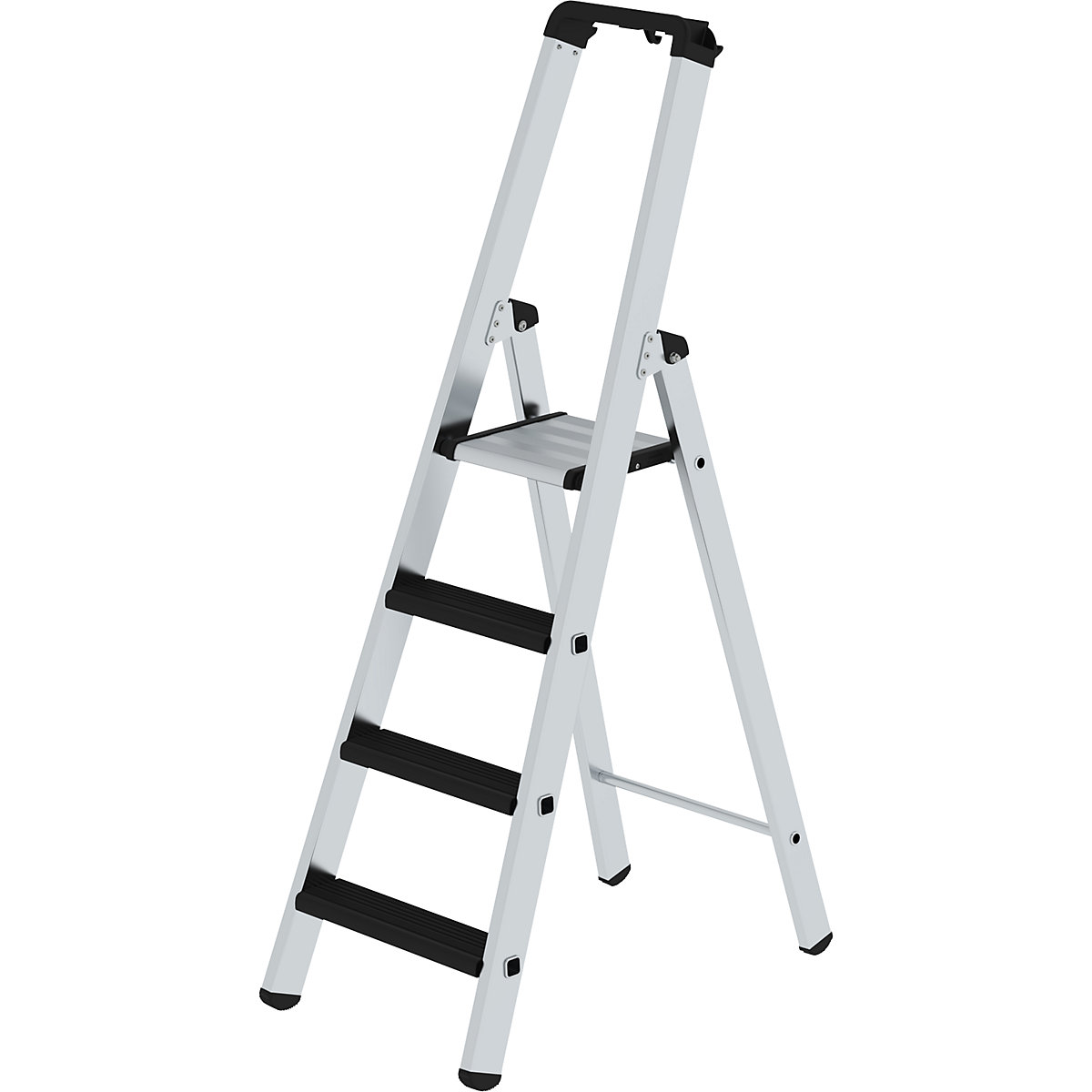 Step ladder, single sided - eurokraft pro