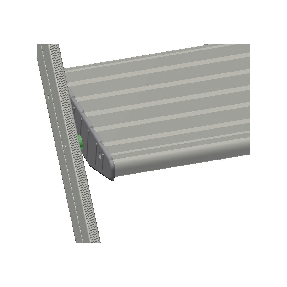 Folding steps made of aluminium (Product illustration 3)-2