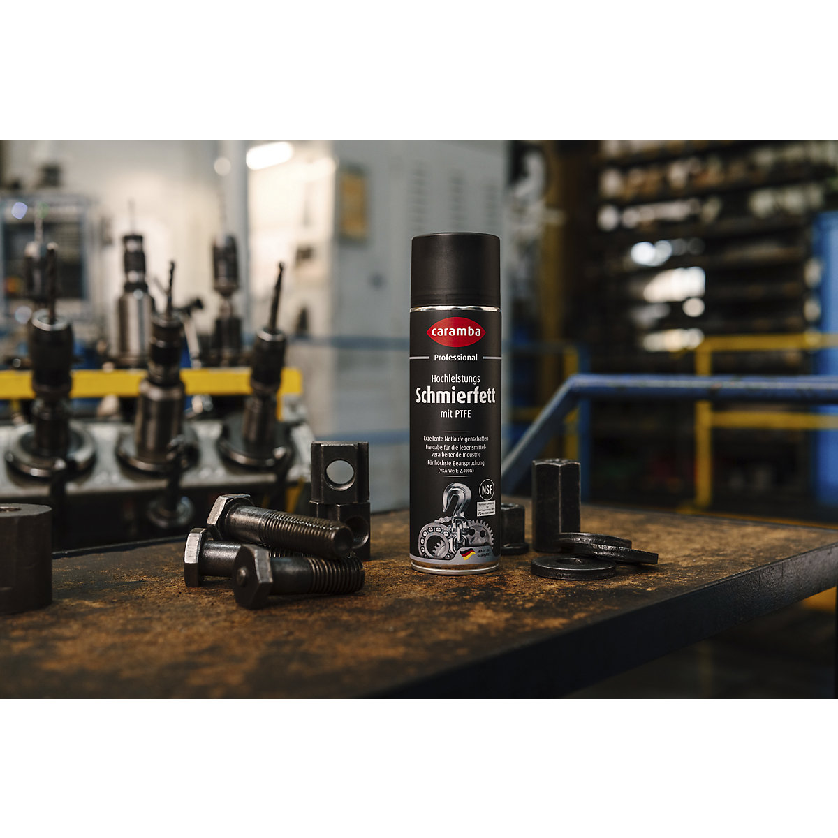 High-performance lubricating grease PTFE NSF H2 – Caramba (Product illustration 2)-1