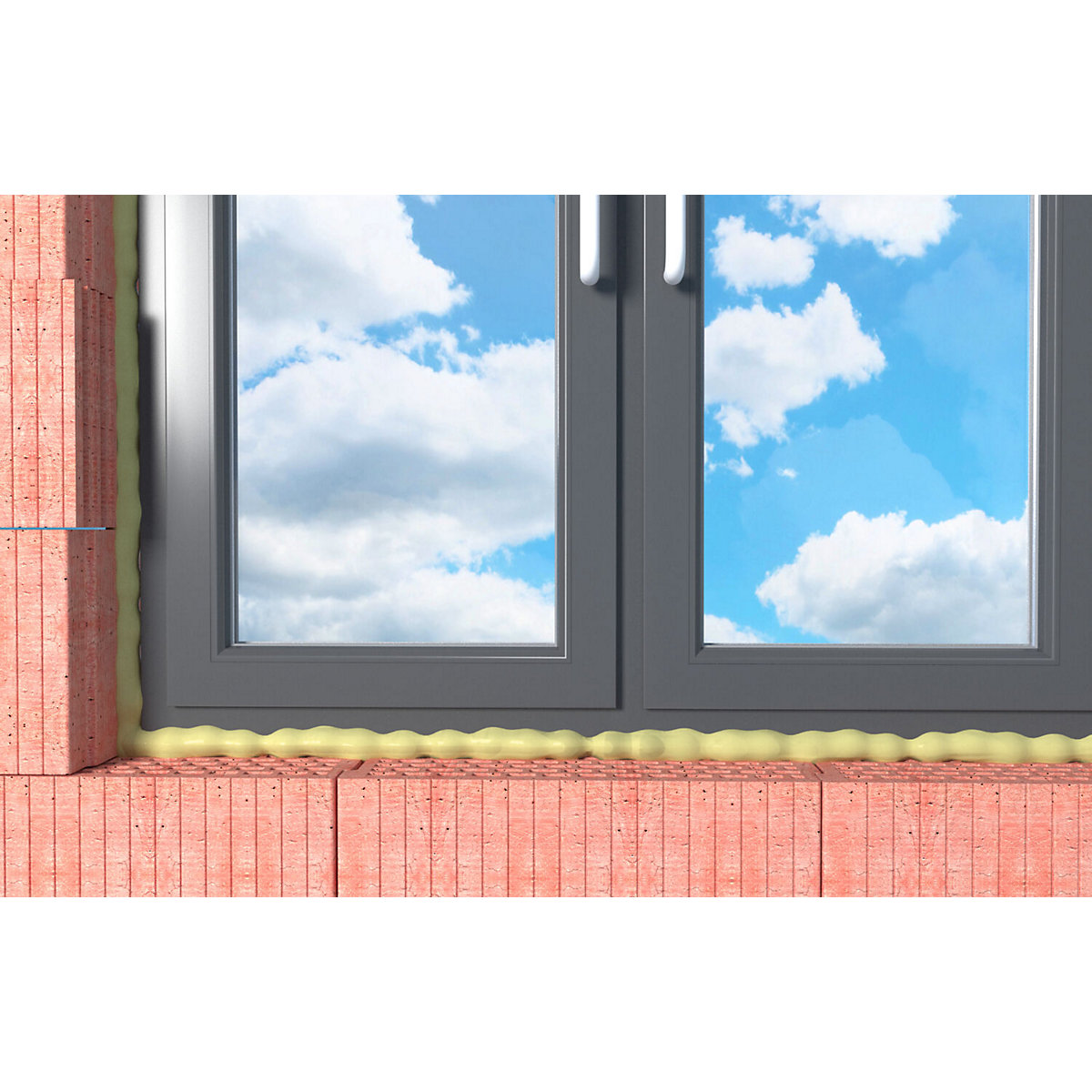 Foam sound absorber, insulation – fischer (Product illustration 4)-3