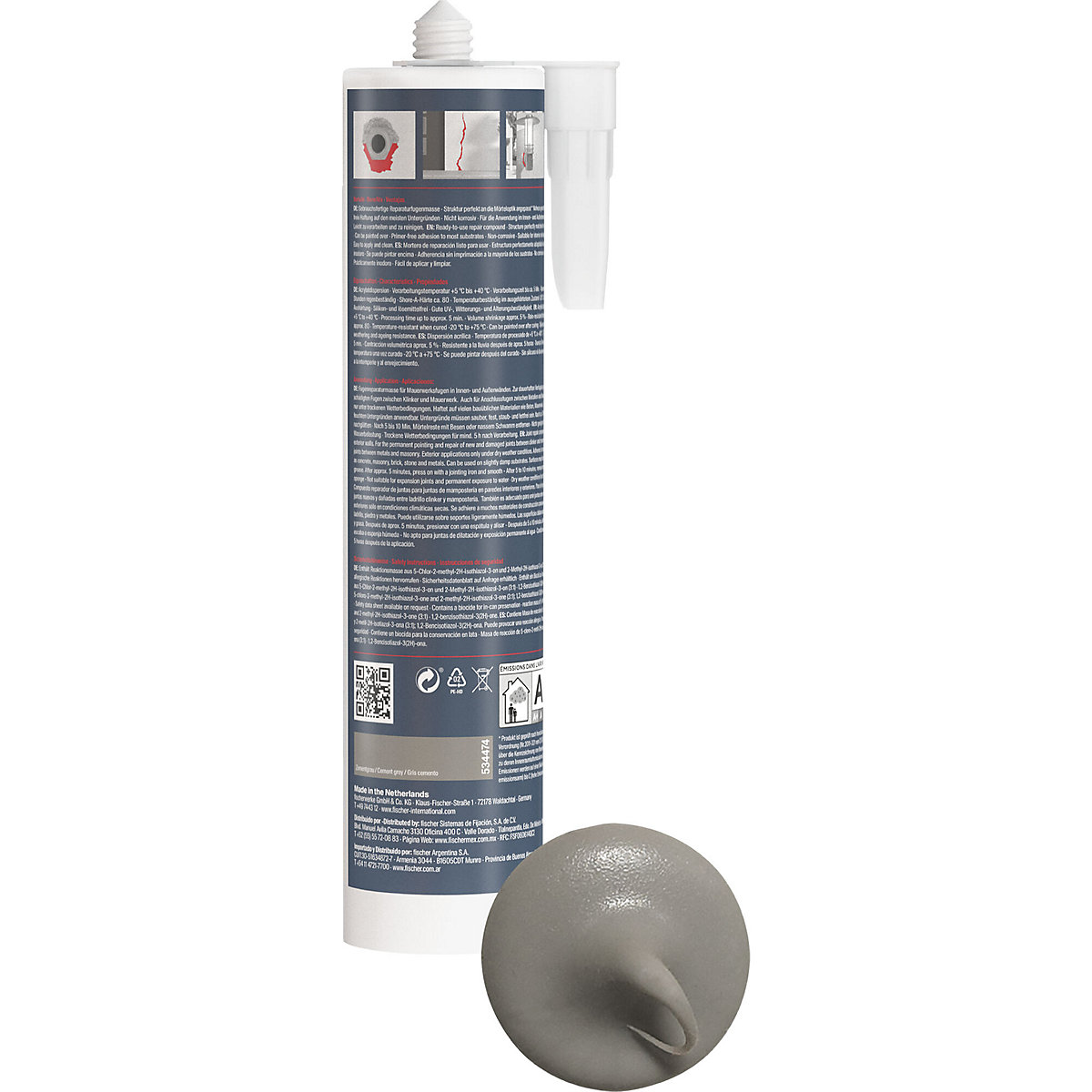 Repair mortar DEC ZEG – fischer (Product illustration 2)-1