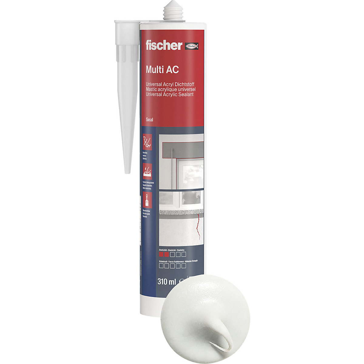 Standard acrylic sealant DA – fischer (Product illustration 6)-5