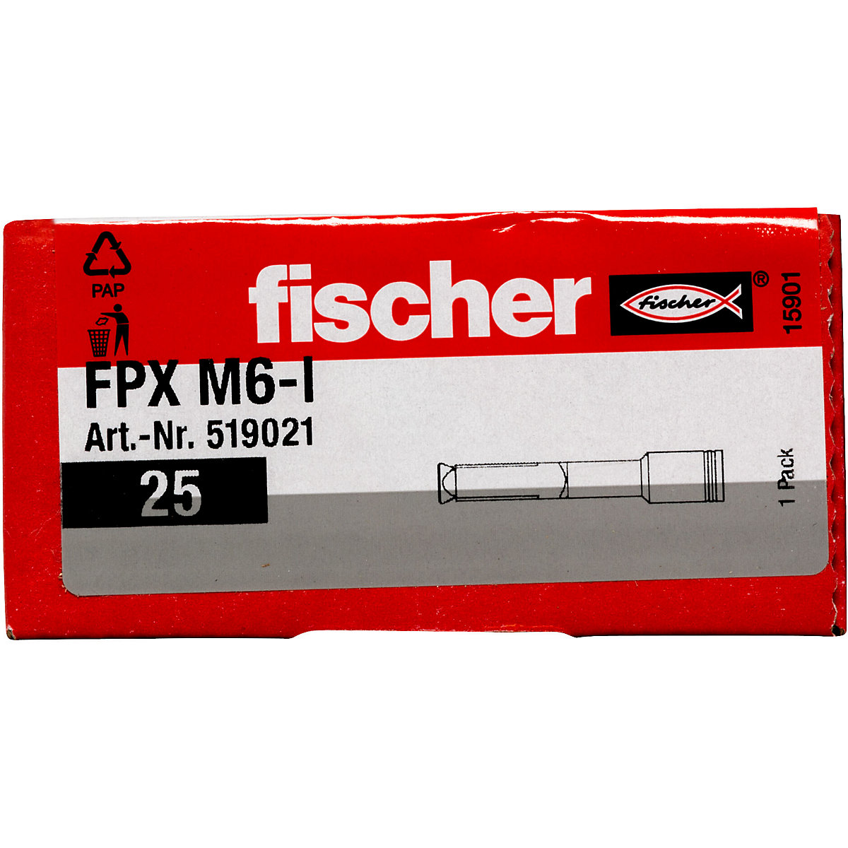 Aerated concrete anchor FPX – fischer (Product illustration 5)-4