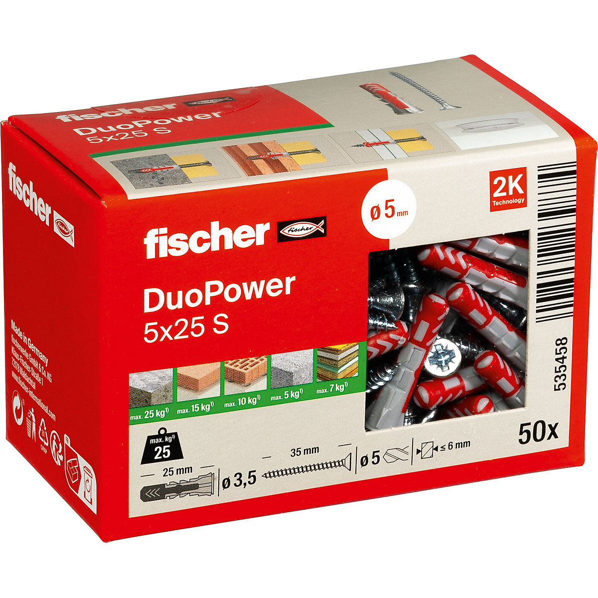 DUOPOWER plug – fischer (Product illustration 2)-1