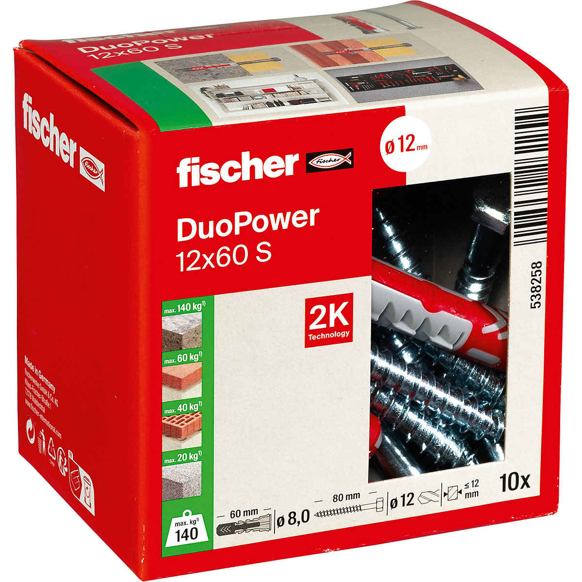 DUOPOWER plug – fischer (Product illustration 2)-1