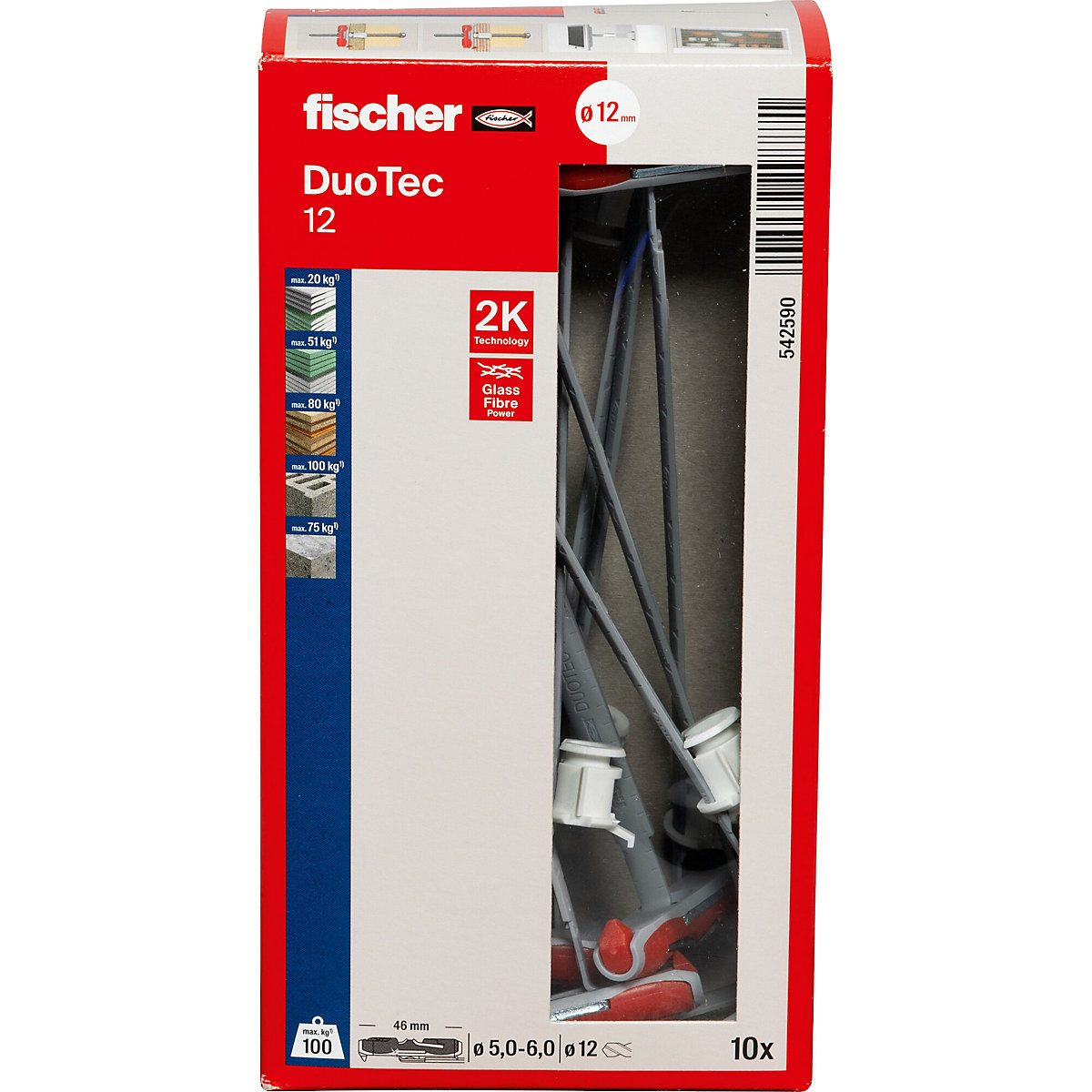 DUOTEC nylon toggle plug – fischer (Product illustration 7)-6