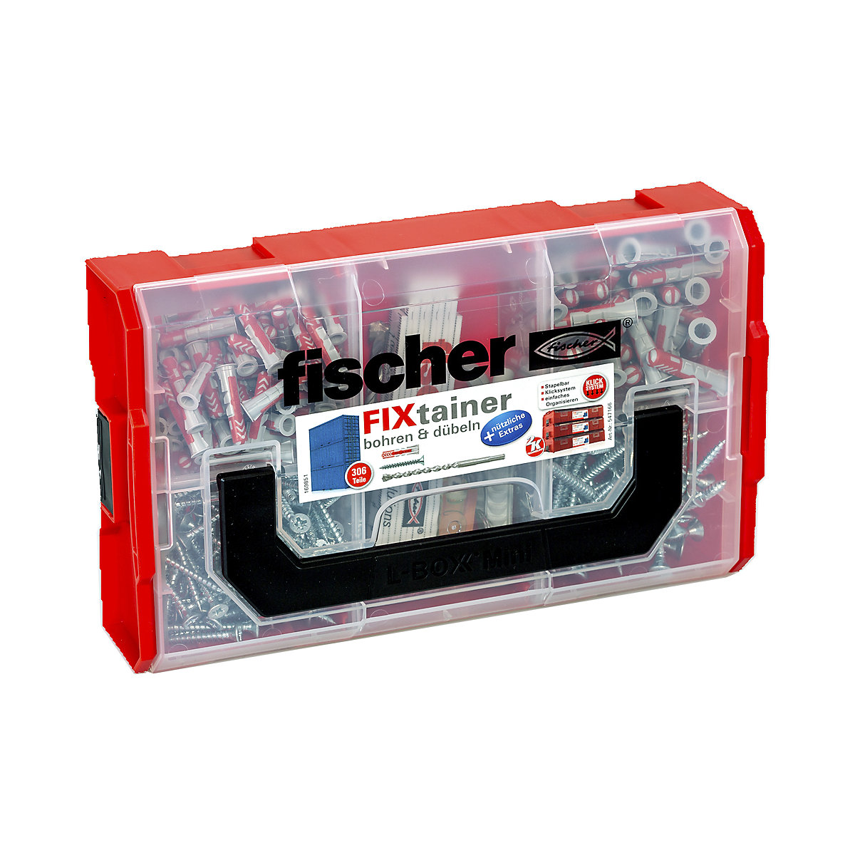 FixTainer - drill bits and plugs - fischer