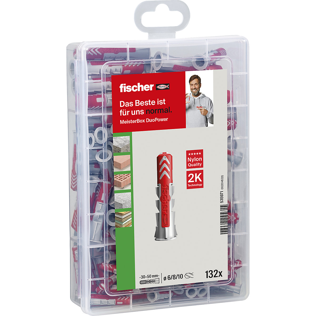 MEISTER-BOX DUOPOWER plug set – fischer