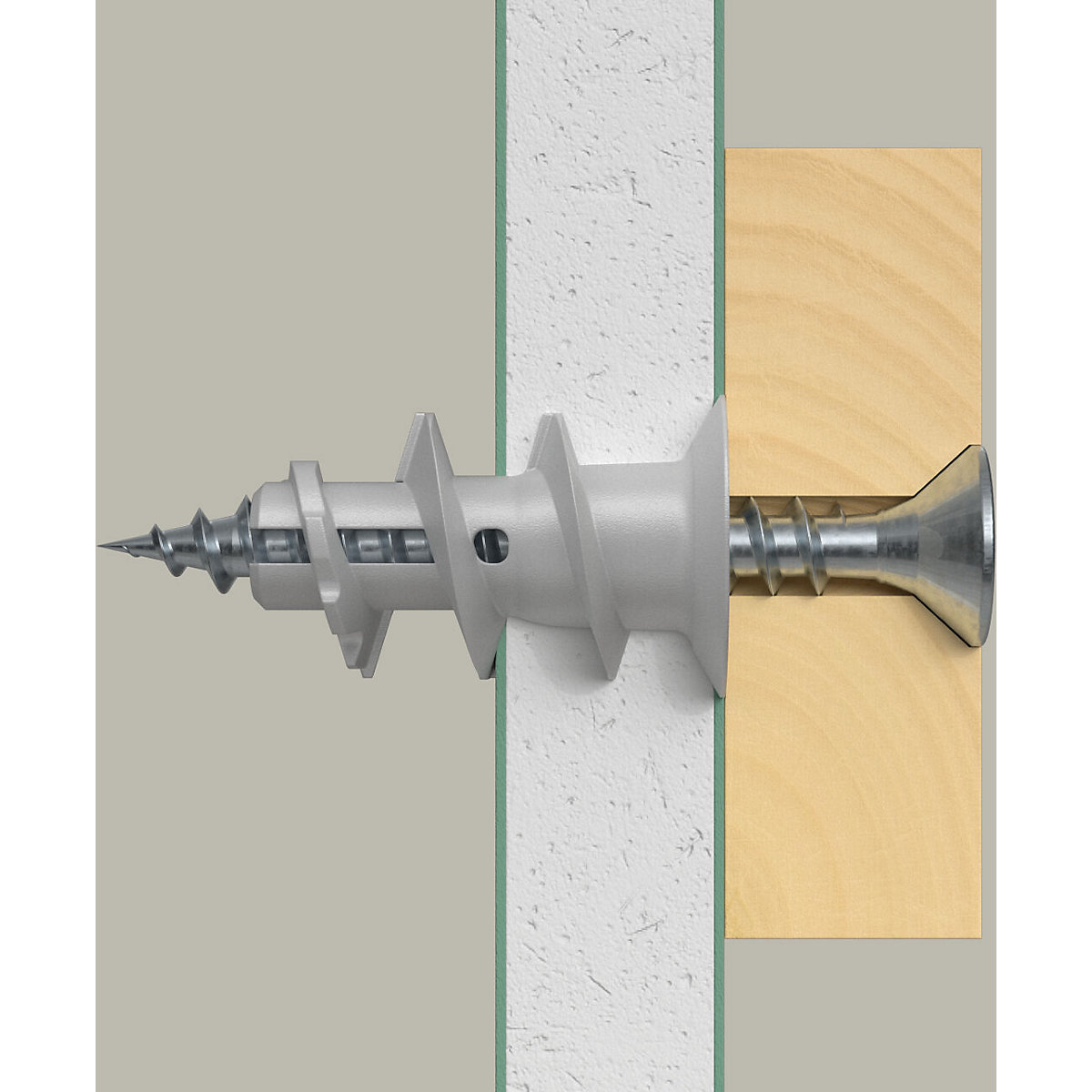 Plasterboard plug GK – fischer (Product illustration 2)-1
