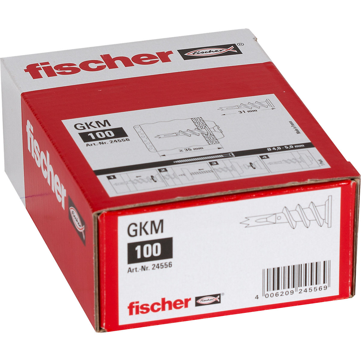 Plasterboard plug, metal GKM – fischer (Product illustration 3)-2
