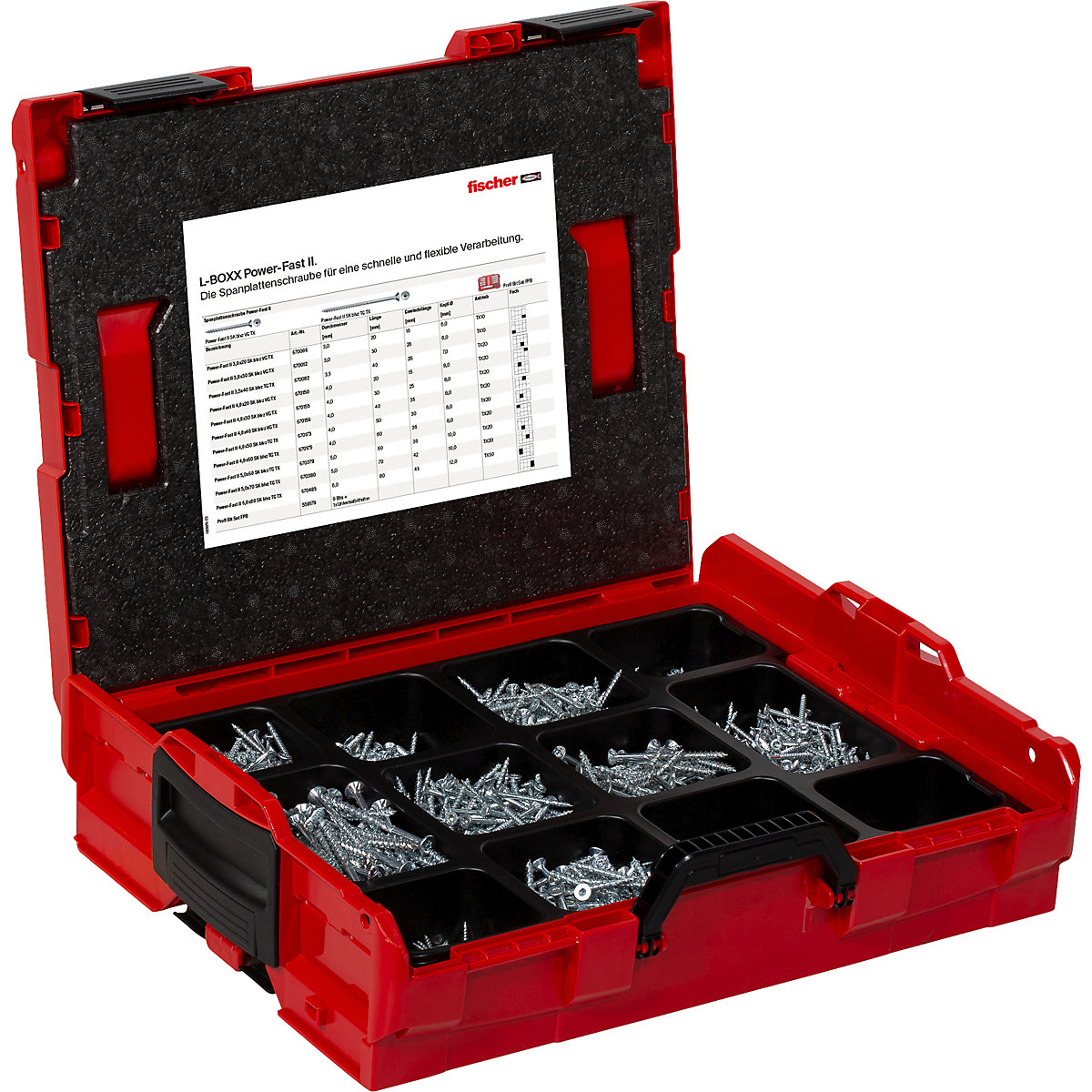 PowerFast II L-Boxx 102 screws – fischer (Product illustration 2)-1