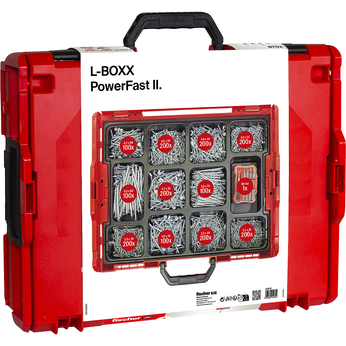 PowerFast II L-Boxx 102 screws – fischer (Product illustration 4)-3