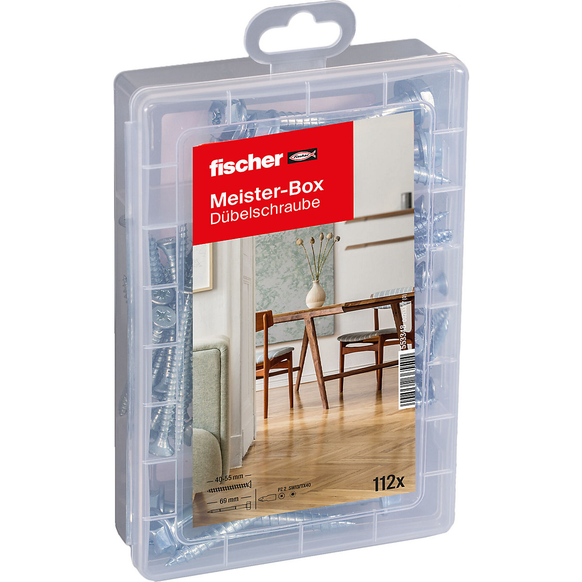 Set of MEISTER-BOX plug screws – fischer