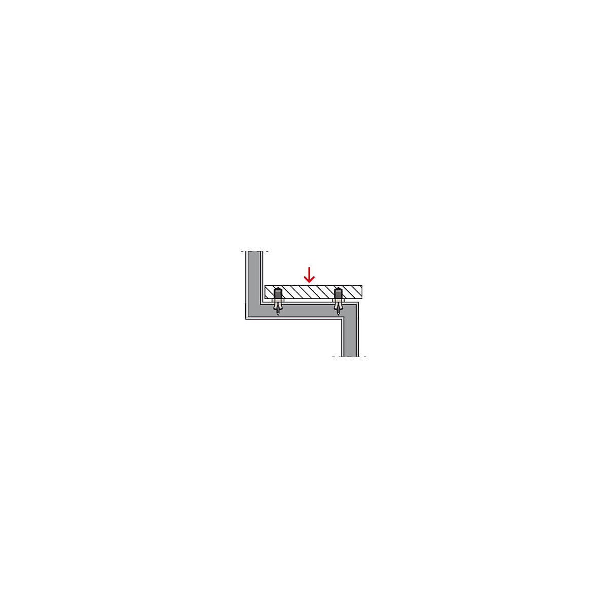 Stair tread fastener TBB – fischer (Product illustration 5)-4