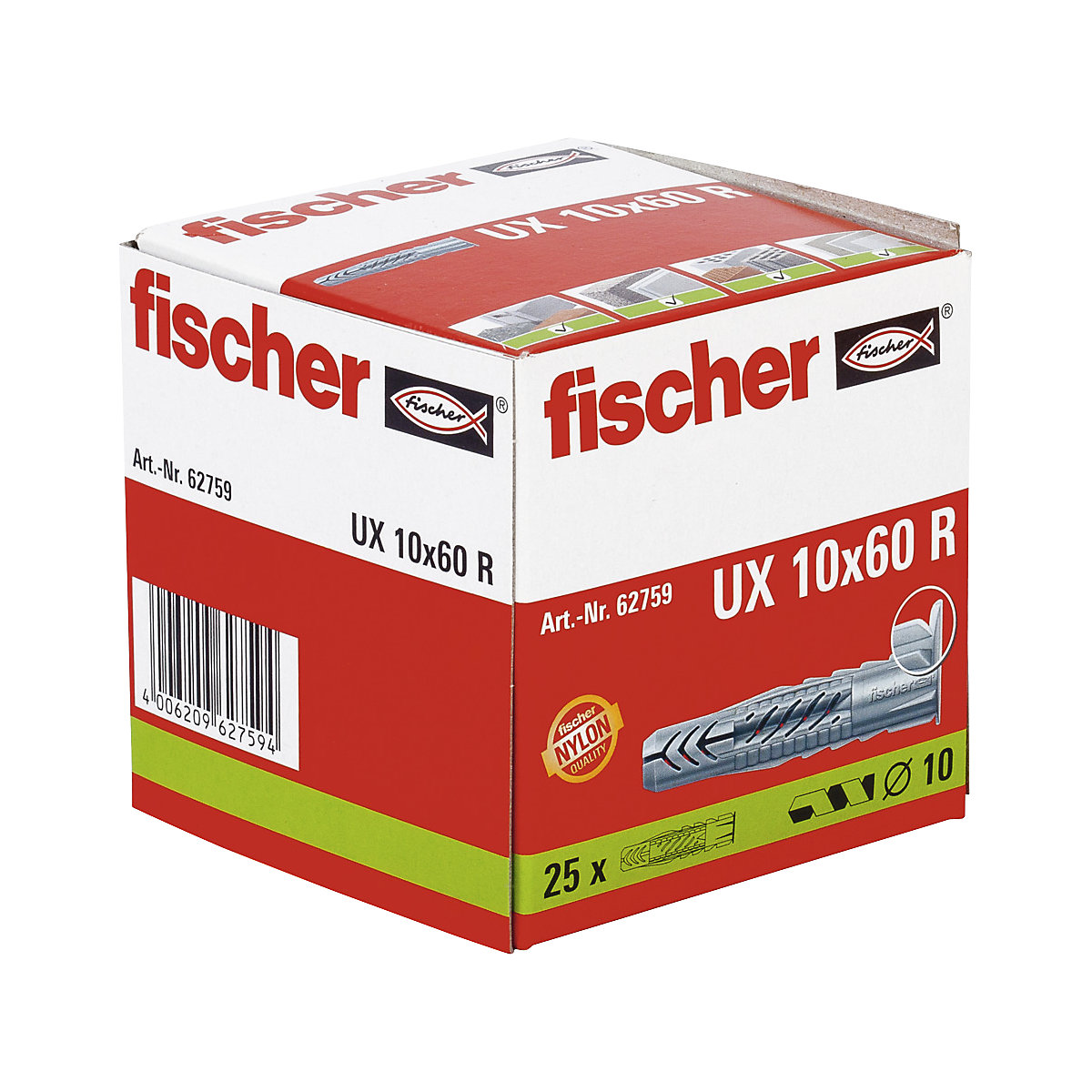 Universal wall plug UX – fischer (Product illustration 5)-4