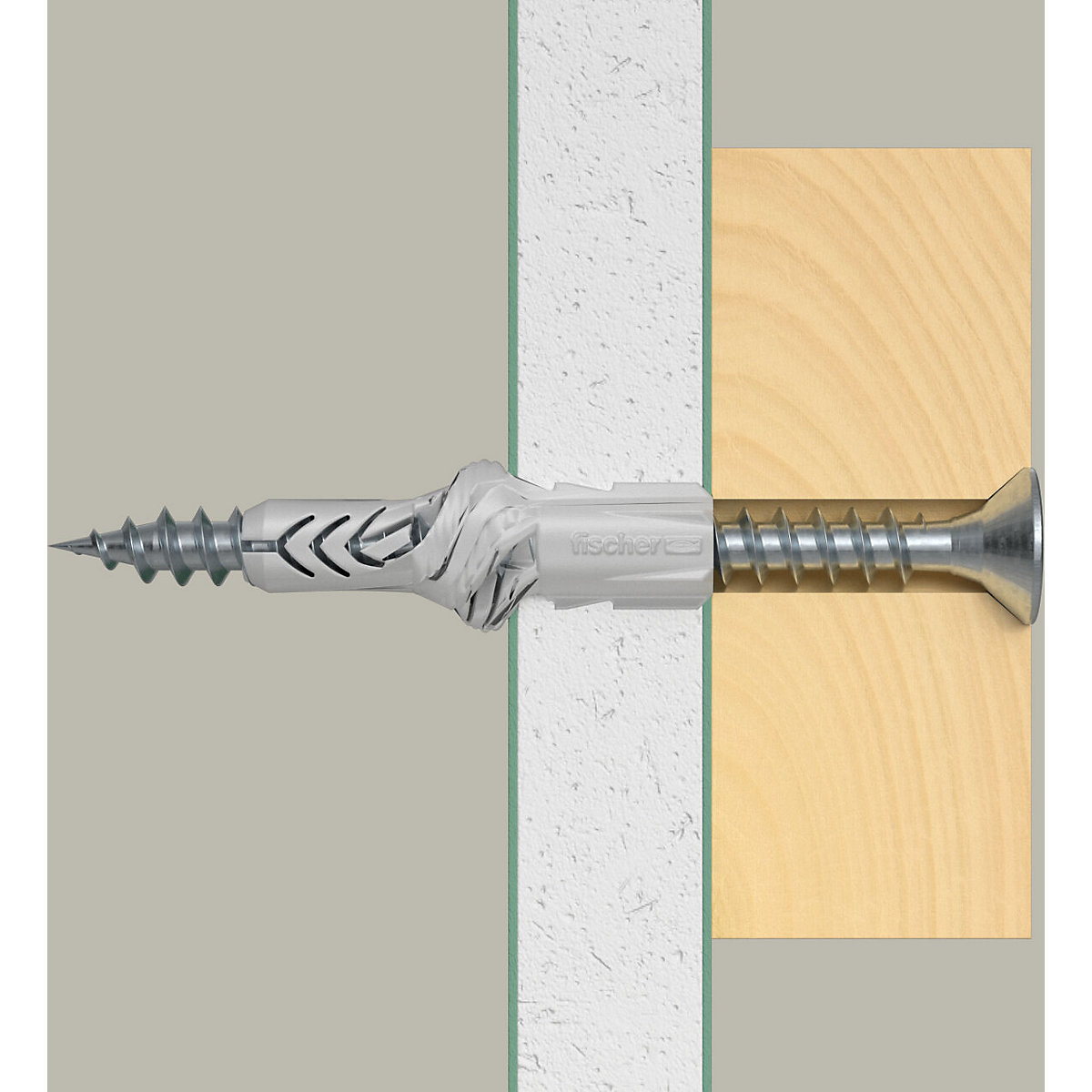 Universal wall plug UX – fischer (Product illustration 2)-1