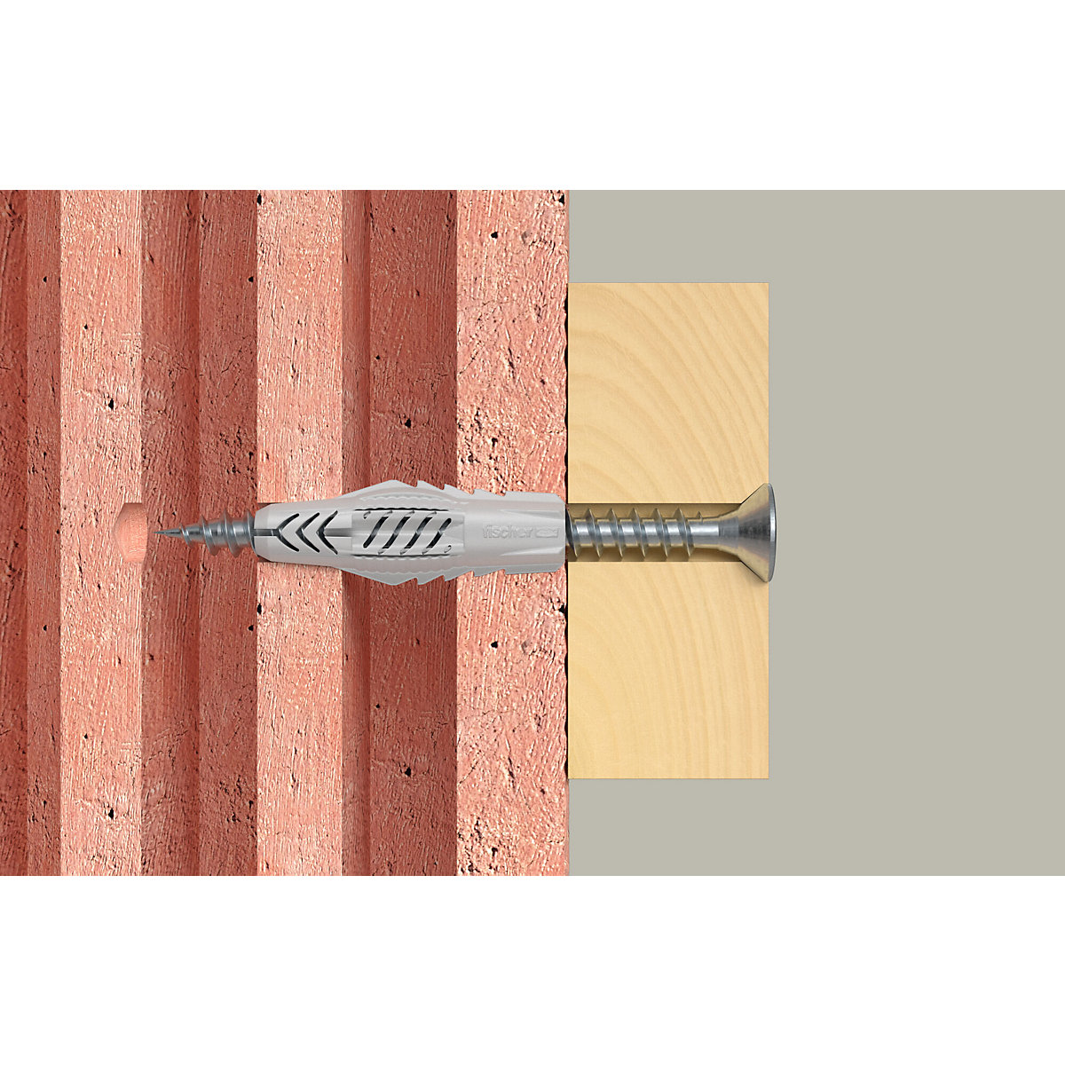 Universal wall plug UX – fischer (Product illustration 3)-2