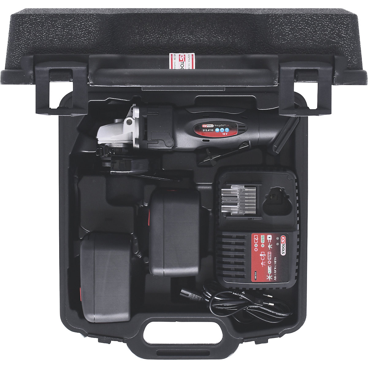 Cordless angle grinder set 5-piece – KS Tools